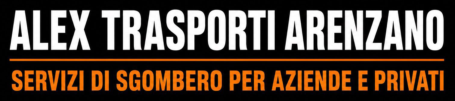 ALEX TRASPORTI ▷ Sgomberi, traslochi, noleggio autoscala con operatore.